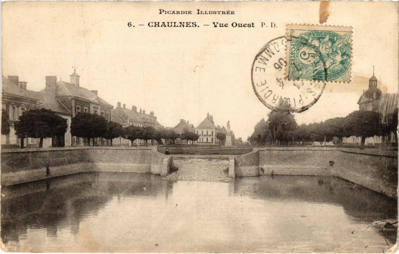 Carte postale ancienne Chaulnes à Chaulnes