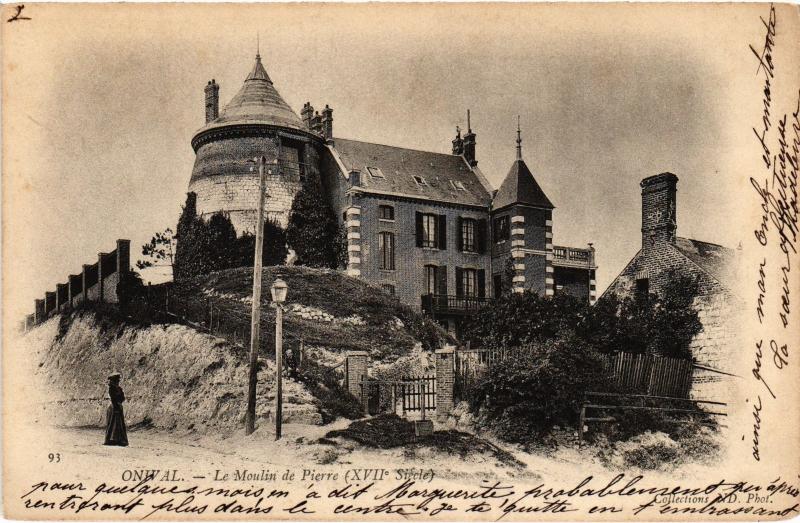 Carte postale ancienne Onival Moulin de Pierre