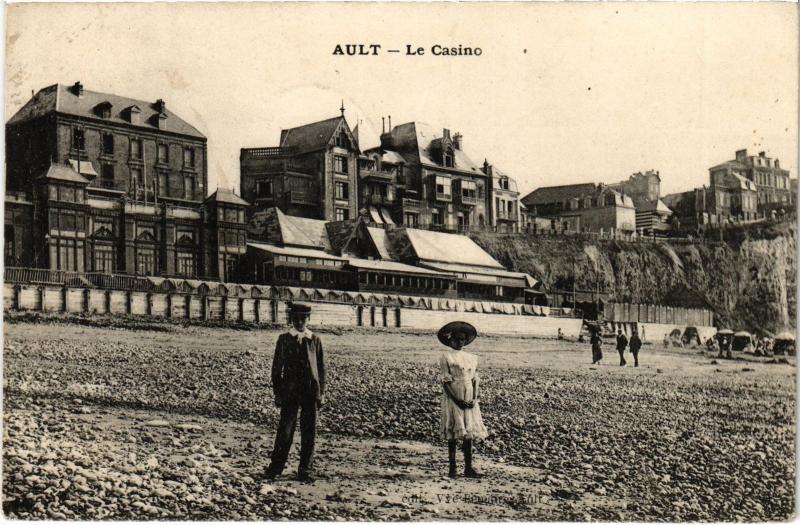 Carte postale ancienne Ault le casino