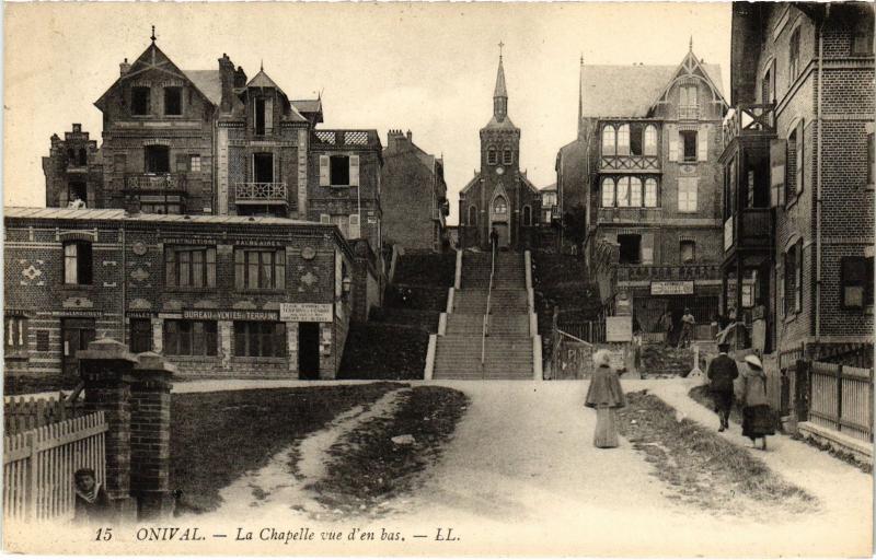 Carte postale ancienne Onival la chapelle
