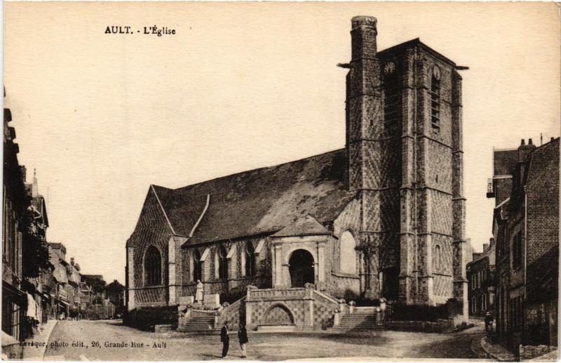 Carte postale ancienne Ault eglise