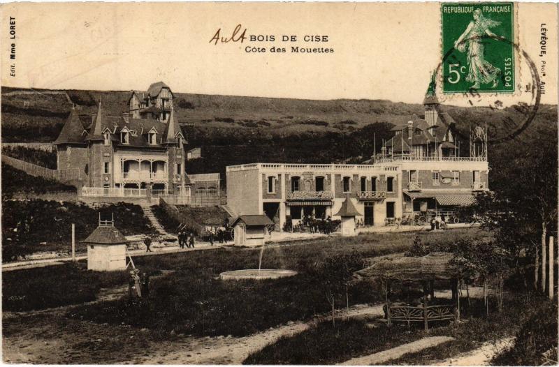 Carte postale ancienne Bois de Cise cote des Mouettes