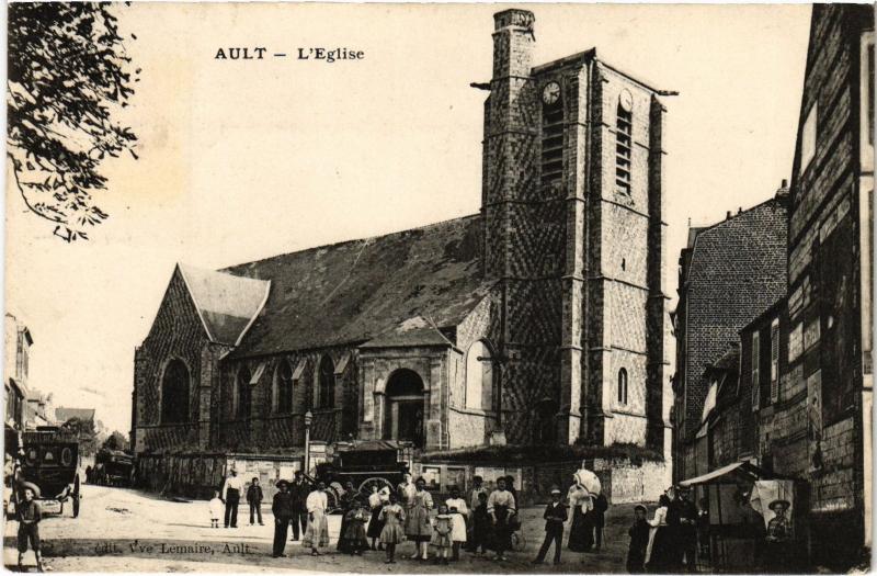 Carte postale ancienne Ault eglise