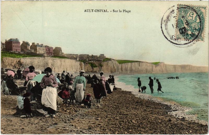 Carte postale ancienne Ault sur la Plage