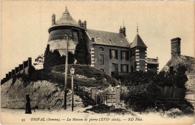 Carte postale ancienne Onival Maison de Pierre