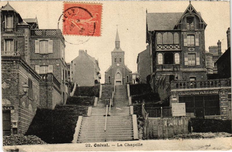 Carte postale ancienne Onival la chapelle