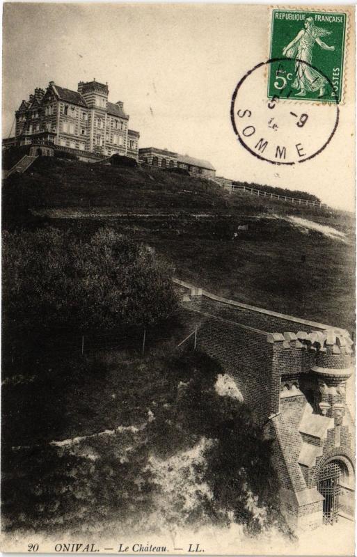 Carte postale ancienne Onival le chateau