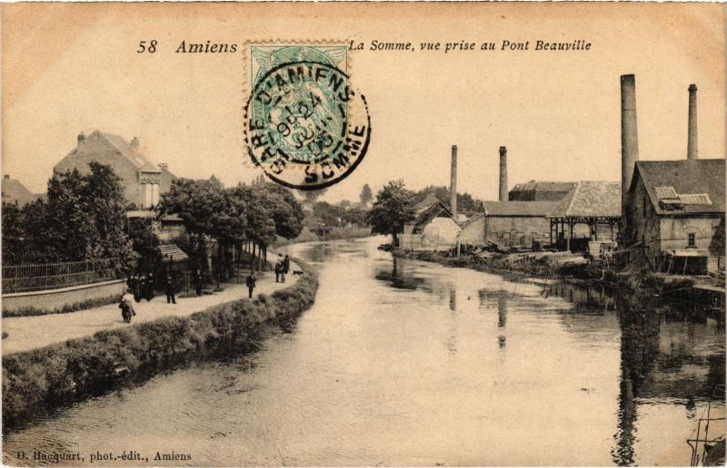 Carte postale ancienne Amiens la Somme à Amiens