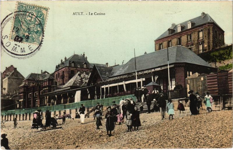 Carte postale ancienne Ault le casino