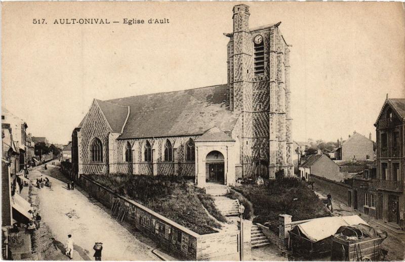 Carte postale ancienne Ault eglise