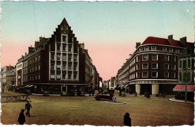 Carte postale ancienne Amiens Place Rene Goblet à Amiens