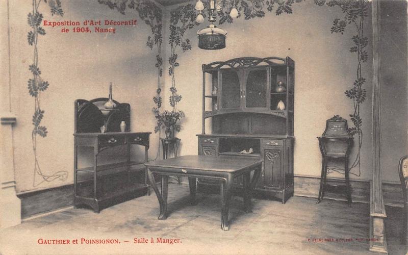 Carte postale ancienne Nancy - Exposition D'Art Decoratif De 1904 - Nancy - Gauthier Et Poinsign à Nancy
