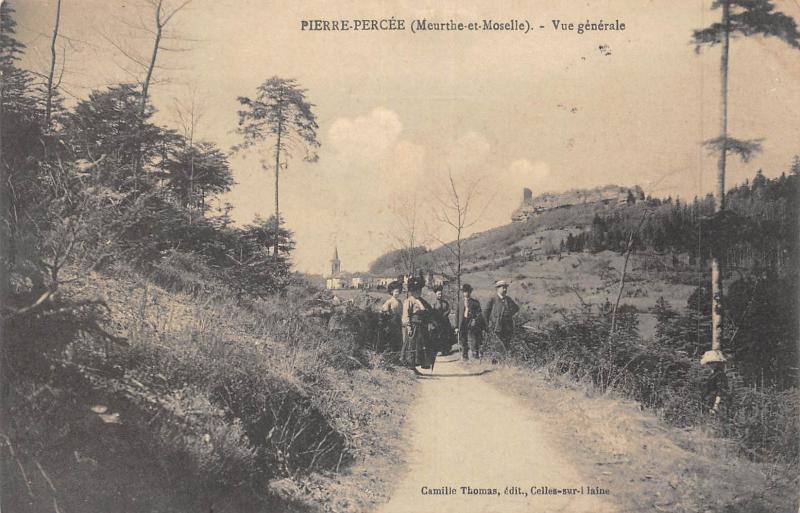 Carte postale ancienne Pierre Percee - Vue Generale à Pierre-Percée