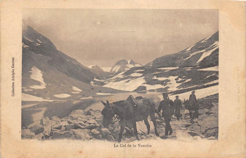 Carte postale ancienne Le Col De La Vanoise