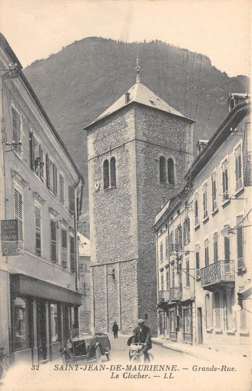 Carte postale ancienne Saint Jean De Maurienne - Grande Rue à Saint-Jean-de-Maurienne