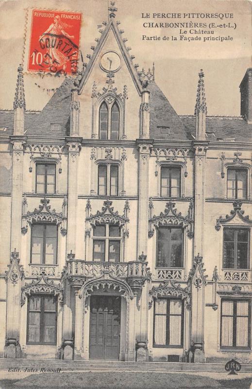 Carte postale ancienne Charbonnieres - Le Chateau à Charbonnières