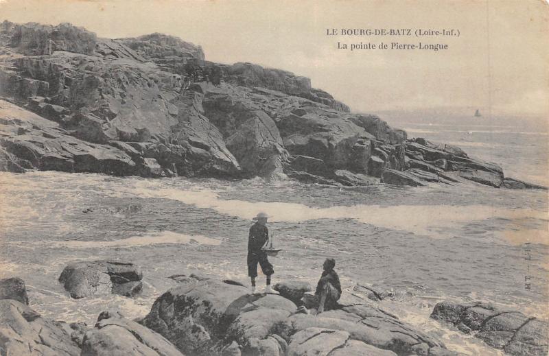 Carte postale ancienne Le Bourg De Batz - La Pointe De Pierre Longue