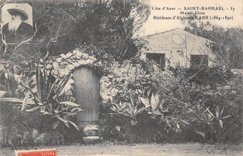 Carte postale ancienne Saint Raphael - Maison Close à Saint-Raphaël