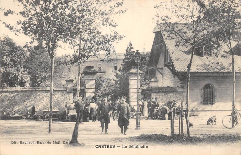 Carte postale ancienne Castres - Le Seminaire à Castres