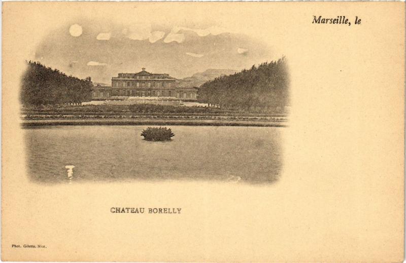 Carte postale ancienne Marseille Chateau Borelly à Marseille