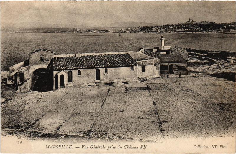 Carte postale ancienne Marseille vue generale à Marseille