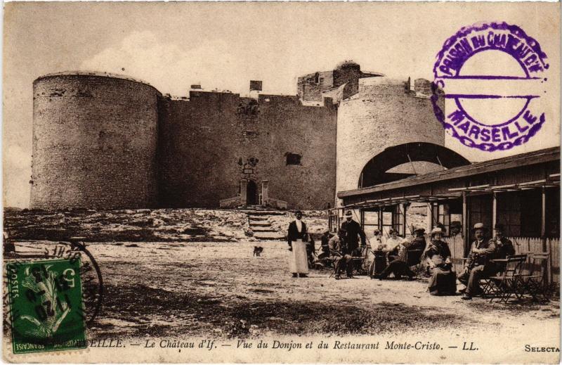 Carte postale ancienne Marseille Chateau d'If à Marseille