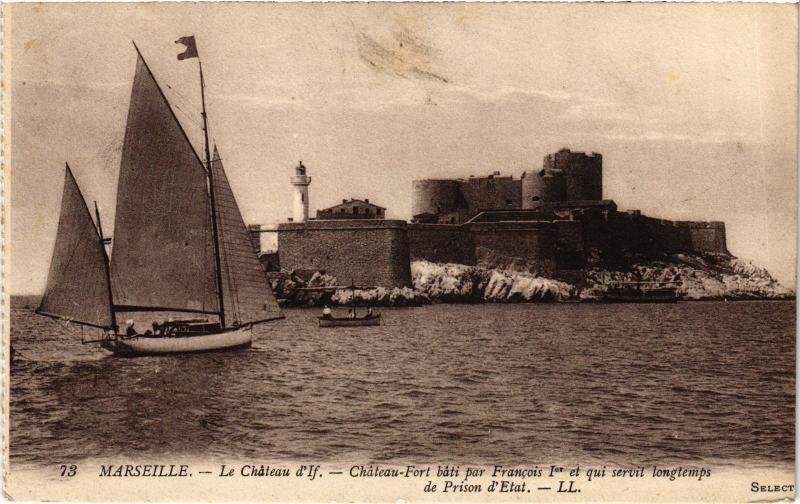 Carte postale ancienne Marseille Chateau d'If à Marseille