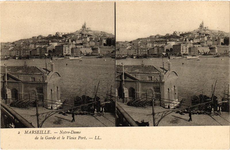 Carte postale ancienne Marseille Notre Dame de la Garde à Marseille