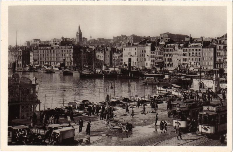 Carte postale ancienne Marseille le port à Marseille