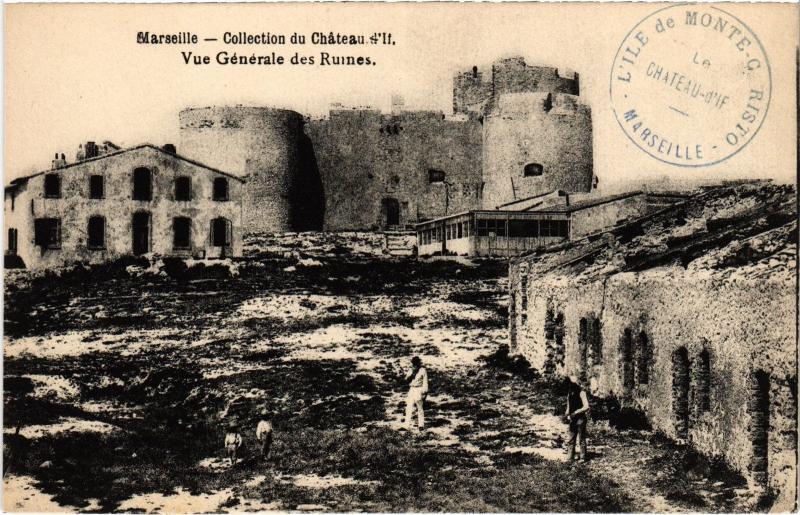 Carte postale ancienne Marseille Chateau d'If à Marseille