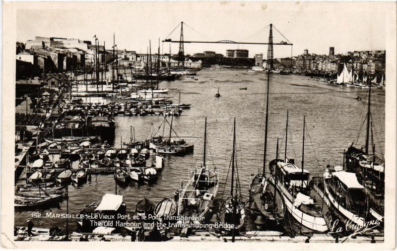 Carte postale ancienne Marseille le port à Marseille