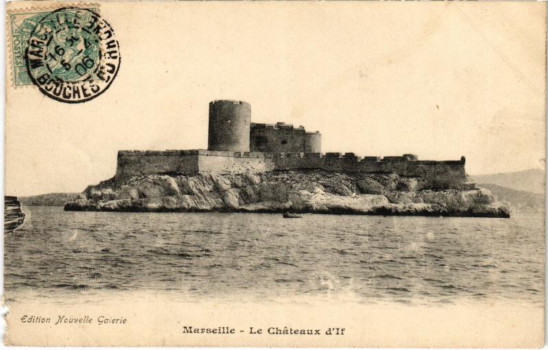 Carte postale ancienne Marseille Chateau d'If à Marseille