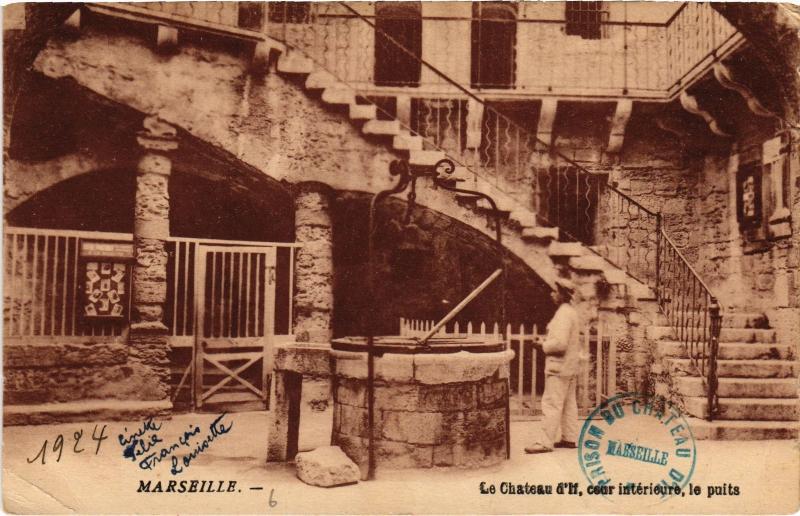 Carte postale ancienne Marseille Chateau d'If à Marseille