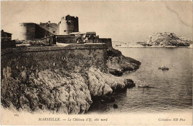 Carte postale ancienne Marseille Chateau d'If à Marseille