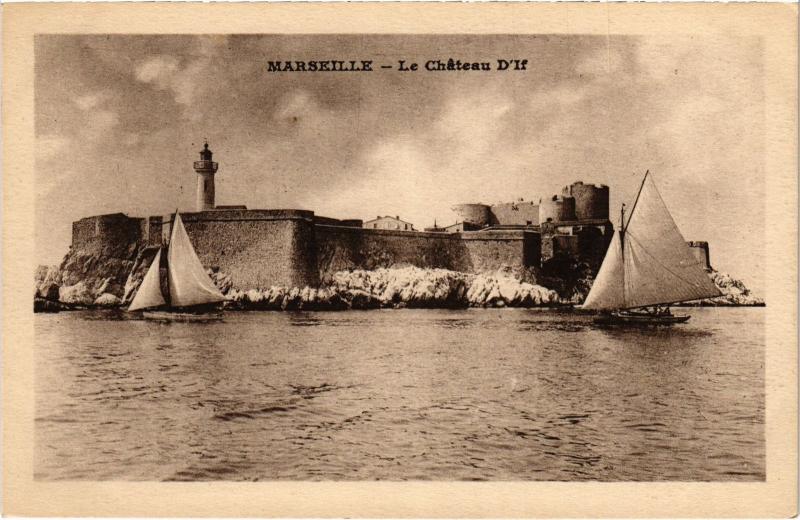 Carte postale ancienne Marseille Chateau d'If à Marseille