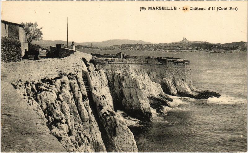 Carte postale ancienne Marseille Chateau d'If à Marseille
