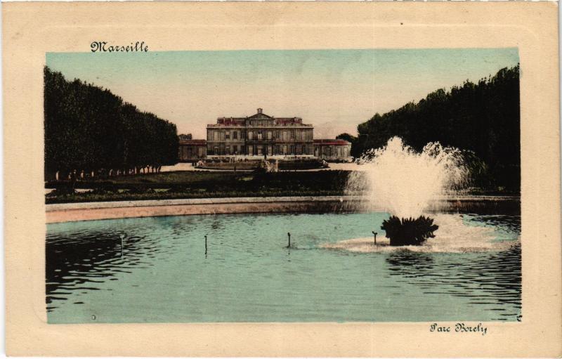 Carte postale ancienne Marseille Parc Borely à Marseille