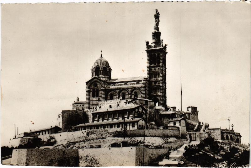 Carte postale ancienne Marseille Notre Dame de la Garde à Marseille