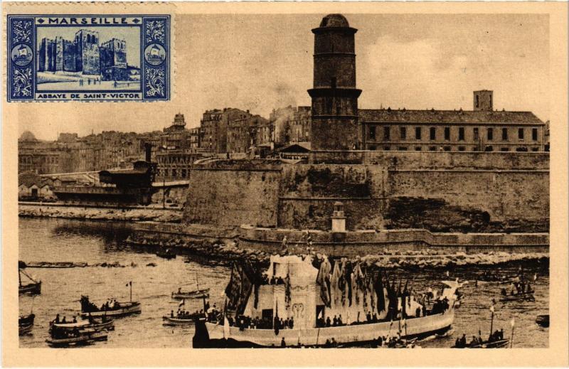 Carte postale ancienne Marseille Notre Dame de la Garde à Marseille
