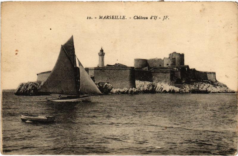 Carte postale ancienne Marseille Chateau d'If à Marseille