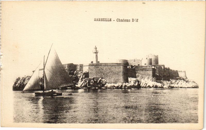 Carte postale ancienne Marseille Chateau d'If à Marseille