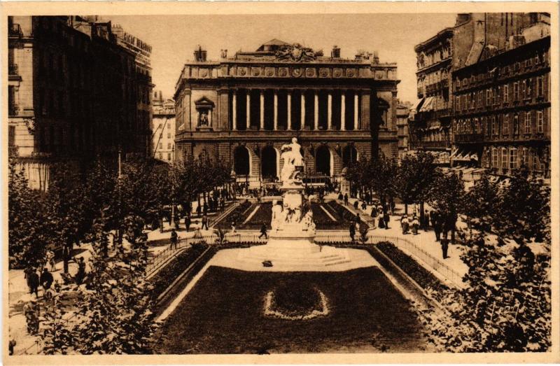 Carte postale ancienne Marseille Place de la Bourse à Marseille