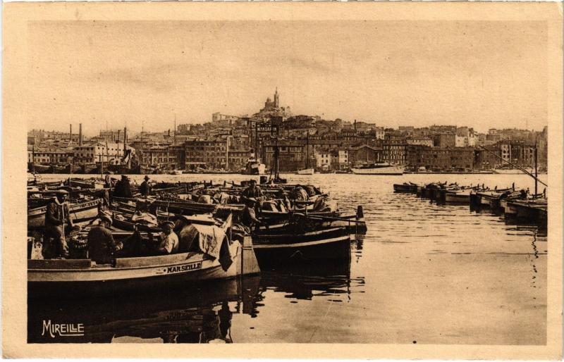 Carte postale ancienne Marseille Notre Dame de la Garde à Marseille