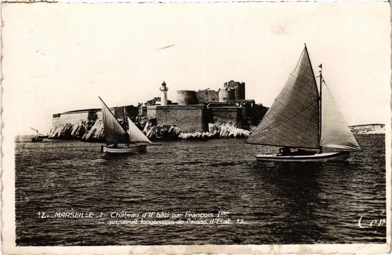 Carte postale ancienne Marseille Chateau d'If à Marseille