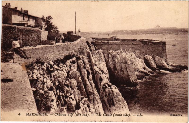 Carte postale ancienne Marseille Chateau d'If à Marseille