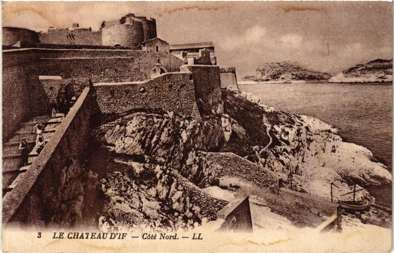 Carte postale ancienne Marseille Chateau d'If à Marseille