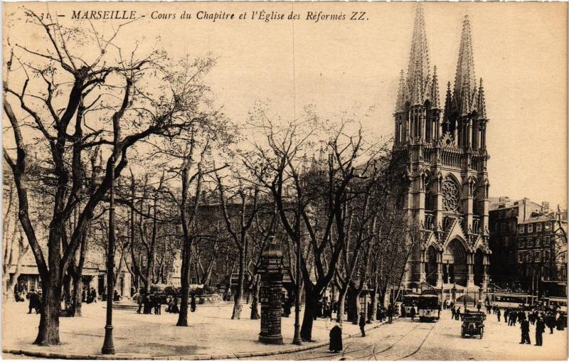 Carte postale ancienne Marseille Monument des Mobiles à Marseille