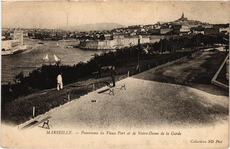 Carte postale ancienne Marseille panorama du Port à Marseille