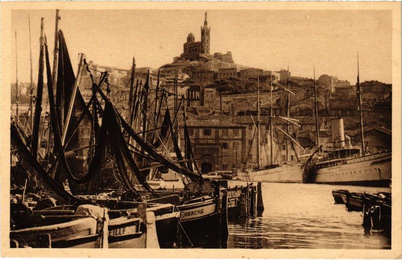 Carte postale ancienne Marseille Notre Dame de la Garde à Marseille
