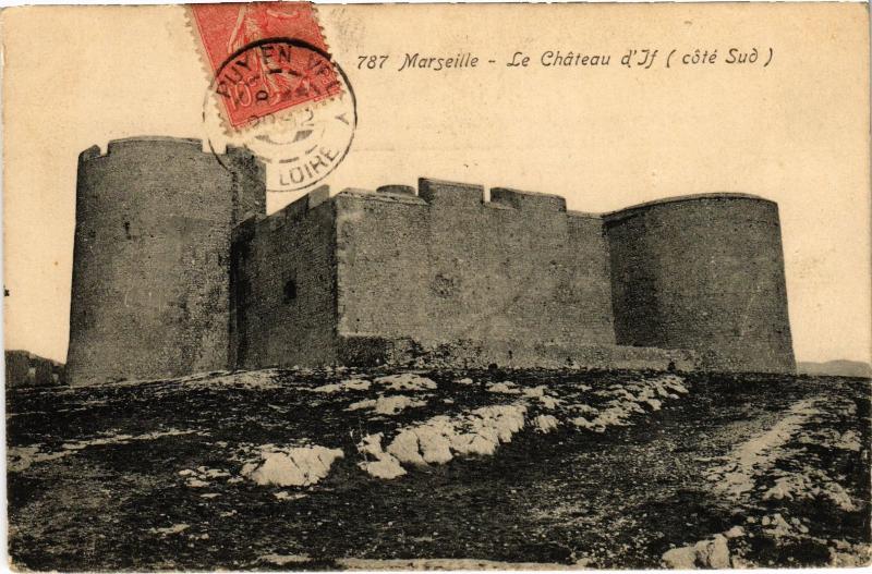 Carte postale ancienne Marseille Chateau d'If à Marseille